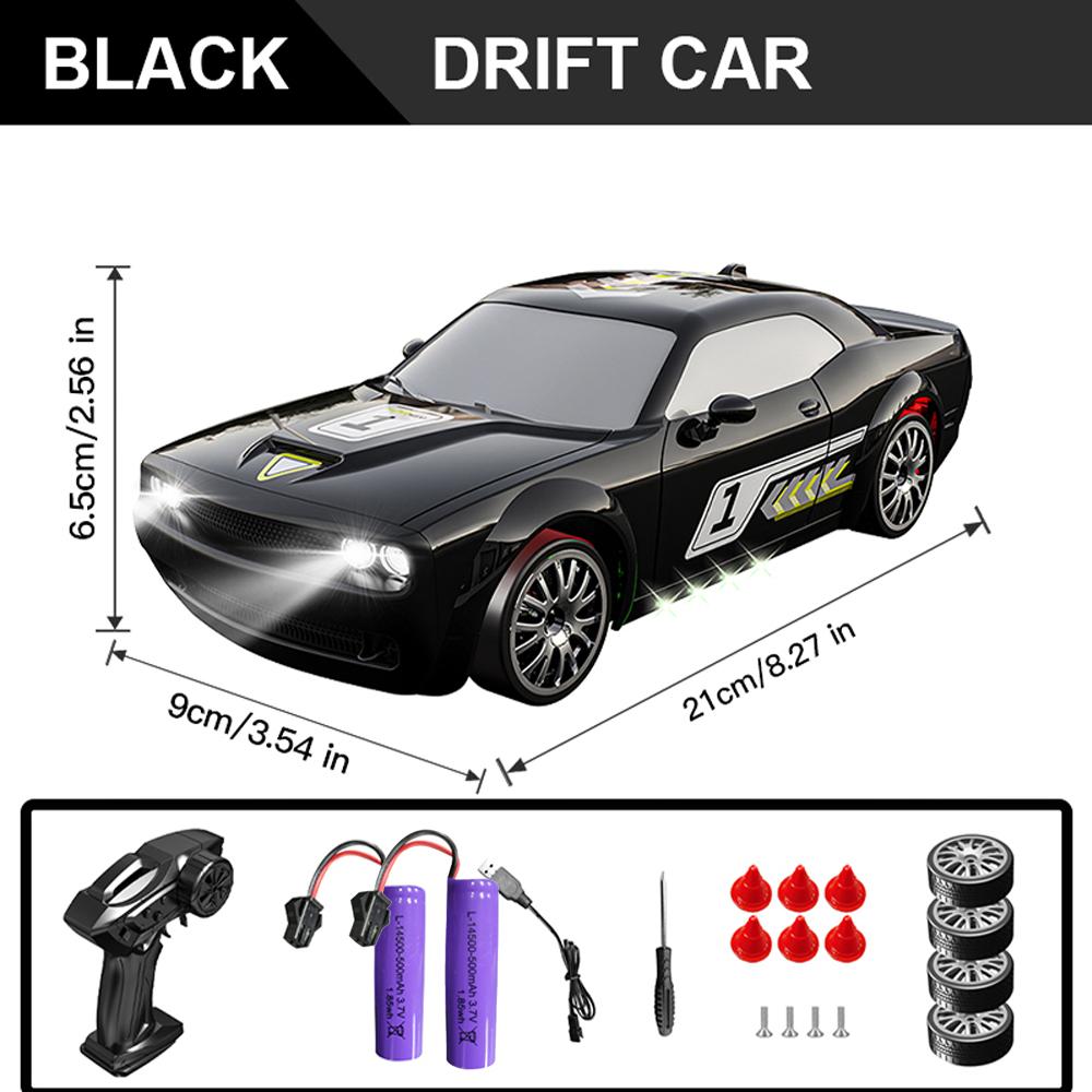 1/20 Tam Ölçekli RC Araba Rekabetçi 2.4G 4WD 15Km/h Işıklı Uzaktan Kumandalı Drift Yarış Aracı Çocuklar İçin Oyuncaklar Doğum Günü Hediyeleri