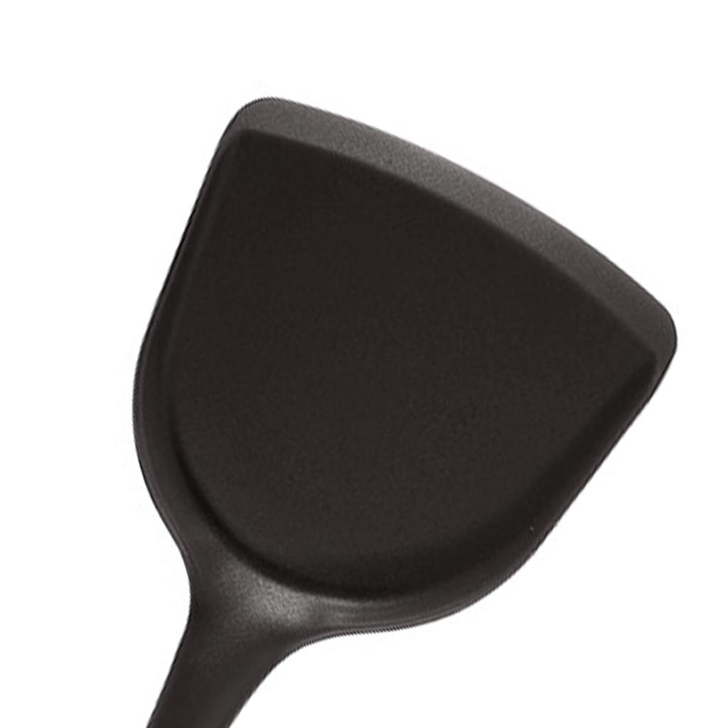 Silikon Spatula Isıya Dayanıklı Yapışmaz Mutfak Pişirme Spatulası Rahat Saplı Tencere