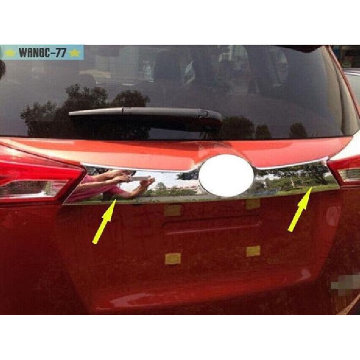 For Toyota RAV4 2013-15 Car Chrome Rear Trunk Lid Trim molding Cover Garnish New