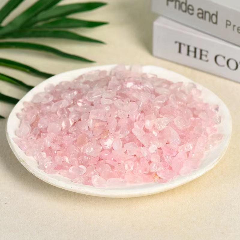 Polished Donghai Crystal Raw Stones: White, Pink, Purple, Yellow, Green Aventurine for Fish Tanks and Demagnetizing.
