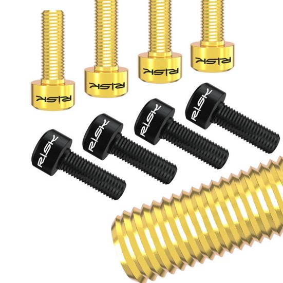 2Pcs Shifter Screw Lightweight Anode Good Toughness Stable Titanium Alloy Anti Corrosion Trigger