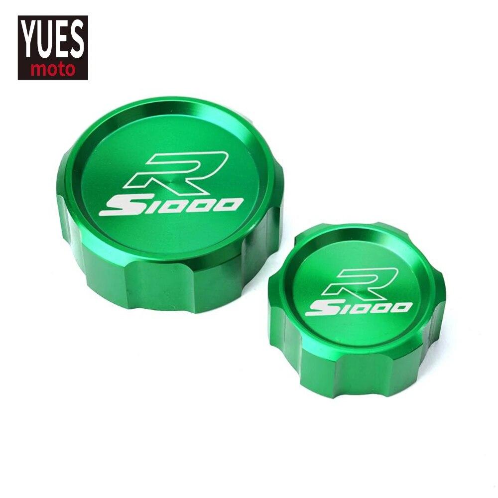 Motorcycle Accessories Front & Rear Brake Fluid Reservoir Cap Cover For BMW S1000R 2012 2013 2014 2015 2016 2017 2018