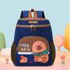 Mengqu cartoon boys and girls backpack new large-capacity children's nylon backpack kindergarten spine bag