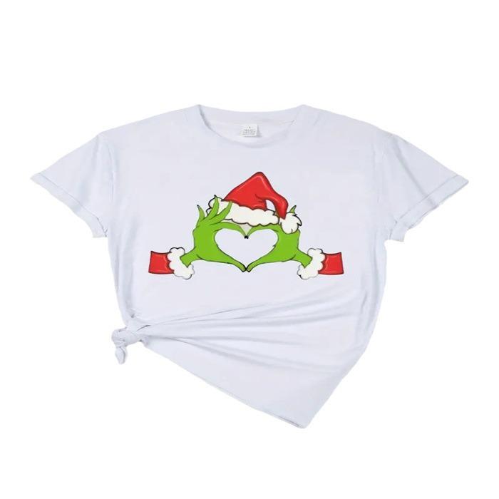 Short-sleeved T-shirt European and American summer new women's fashion casual home commuting versatile round neck short-sleeved T-shirt