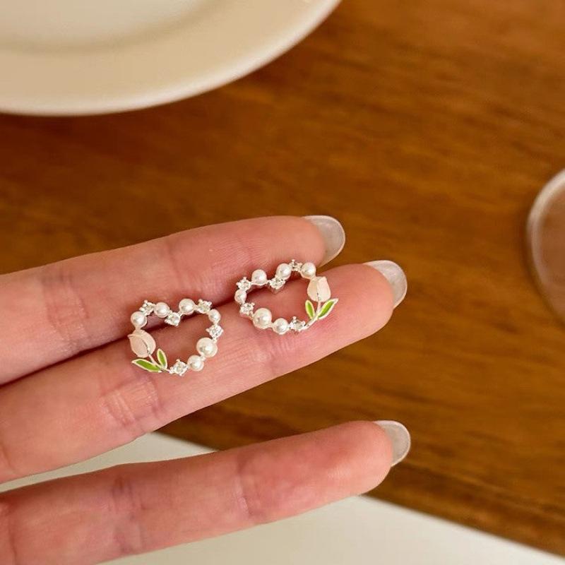 Cercei Ciucuri Floare Golă Acul de Argint Modă Personalitate Vânt Rece Cercei Lungi Temperament Cercei Avansați