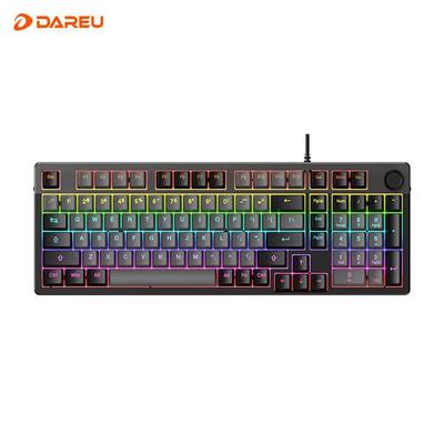 DAREU EK815PRO Wired Mechanical Keyboard with Multimedia Knob