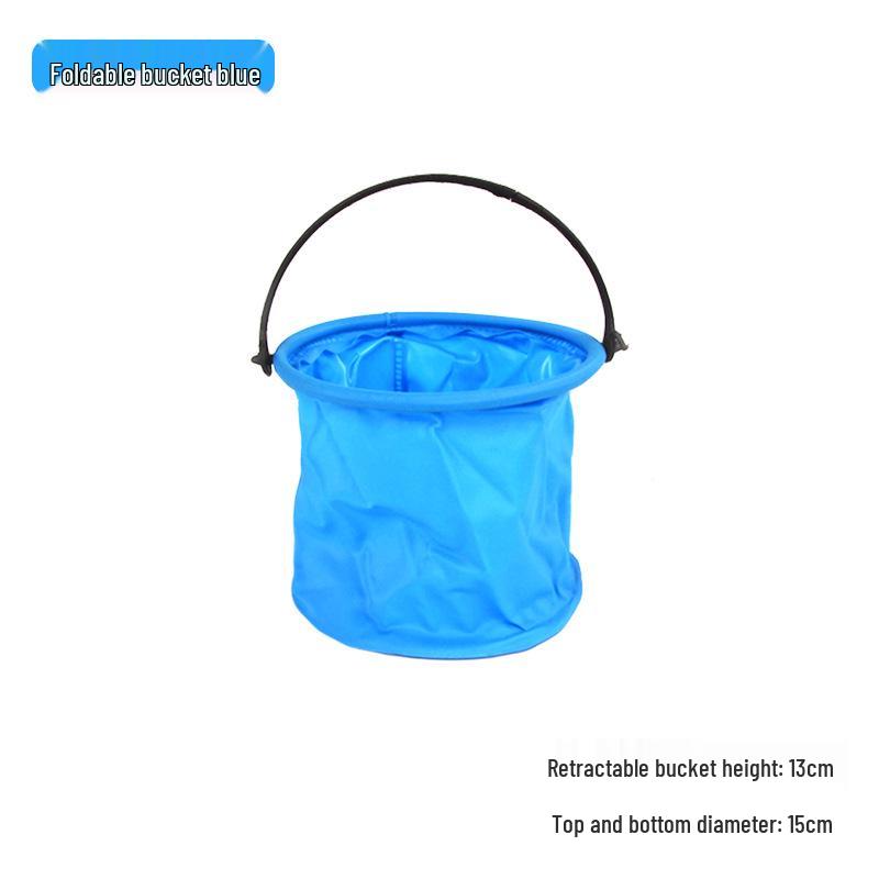 Kids' Telescopic Butterfly Net & Leakproof Folding Bucket Set for Beach and River Play