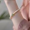 Elegant Sky Blue Hetian Jade & Pearl Beaded Charm Bracelet for Women - Best Friend Gift