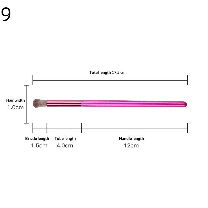 Makeup Brush - Premium Quality Cosmetic Brushes For Face And Eyes Foundation Powder Bb Cream Blush