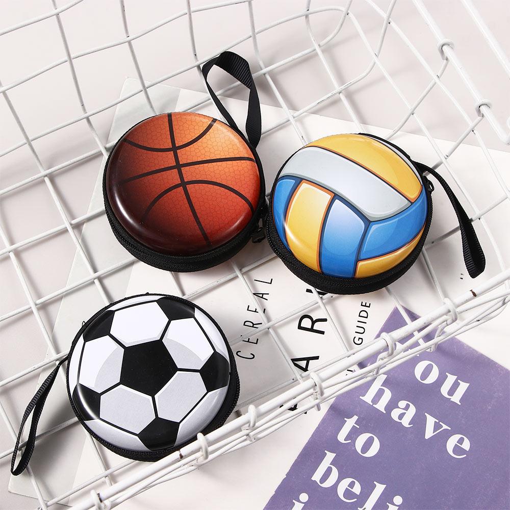 Children's Gift Outdoor Volleyball Football Wallet Running Bag Coin Purse Headset Bag Small Purse
