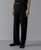 Beulaendideu 203 Solid Silhouette Wide Pants [Black]