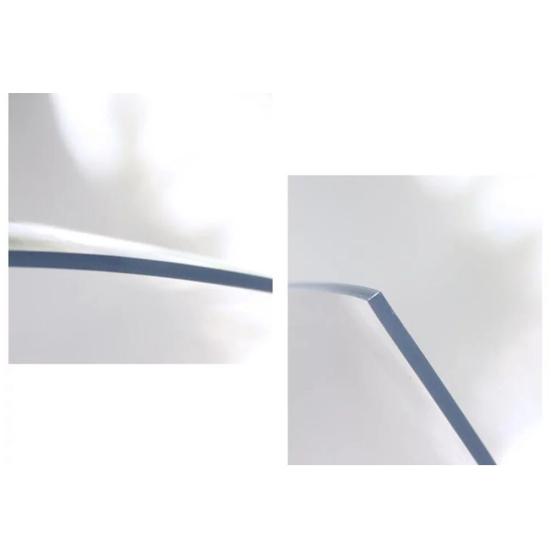 Vodotěsný měkký čirý potah na ubrus podložka na stůl chrániče na stůl domácí dekorace