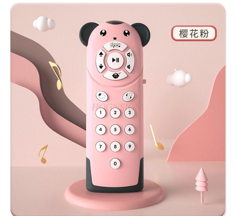Baby Remote Control Toy Can Bite Baby Simulation Phone Model Children'S Mobile Phone Early Education Buttons Big Brother Puzzle