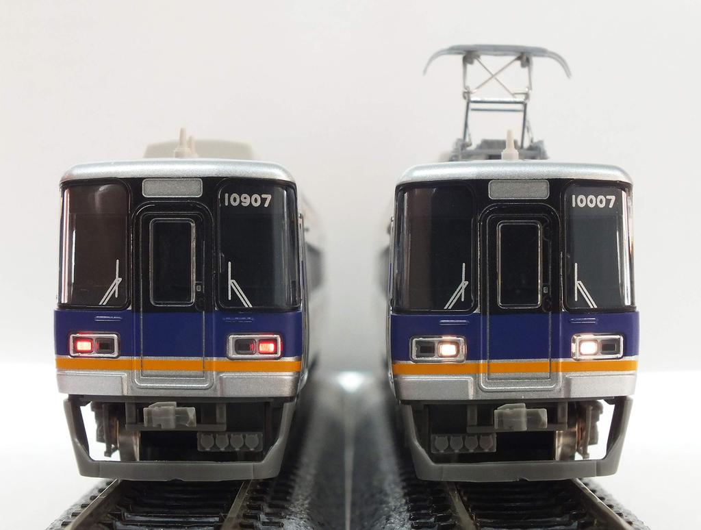 Green Max N Gauge Nankai 10000 Series Current Logo Temporary Set with Power 30853 Railway Model Train Painting/Transitional 6-Car