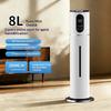 Intelligenter Boden-Ultraschall-Luftbefeuchter Kaltnebel Leise Touch-Steuerung Timer Aromatherapie Großer Tank Haus Wohnzimmer Diffusor home