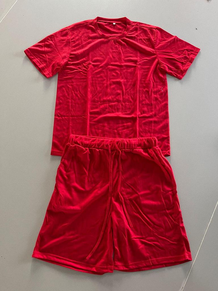 2024 Men's Trendy Summer Short Sleeve & Shorts Set - Casual Sportswear