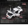 1/32 Adatto per GTR R35 50th Anniversary Mold Toys Car Toys Modelli di auto Giocattoli in metallo Serie di auto Giocattoli pullback per bambini