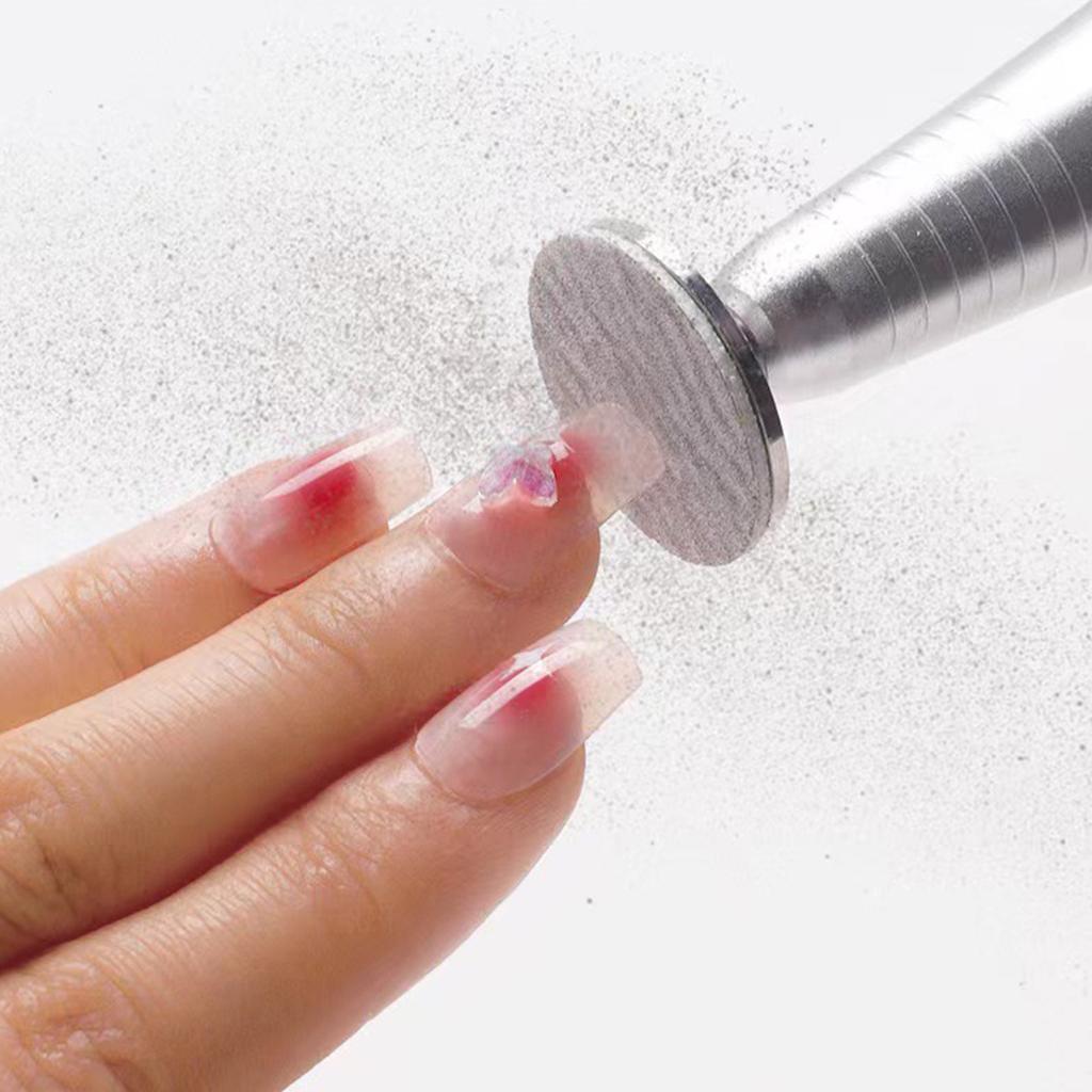 50Pieces Feet Grinder Sandpaper Sanding Disc Pedicure Tool Sanding Discs Sandpaper for Hard Dead Skin Cracked Heel