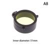 Rifle Scope Lens Cover Spring Up Quick Flip Openning Lens Dustproof Cover Telescope Cap For 36-64Mm Caliber Hunting Riflescopes