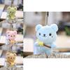Cute Bear Plush Toy Keychain Adorable Teddy Bear Bag Accessory Soft Stuffed Animal