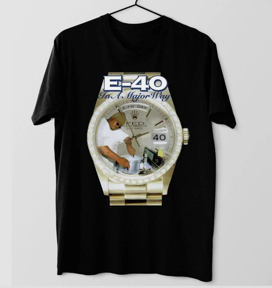 New Rare E-40 E4 In a Major Way New Men T-Shirt