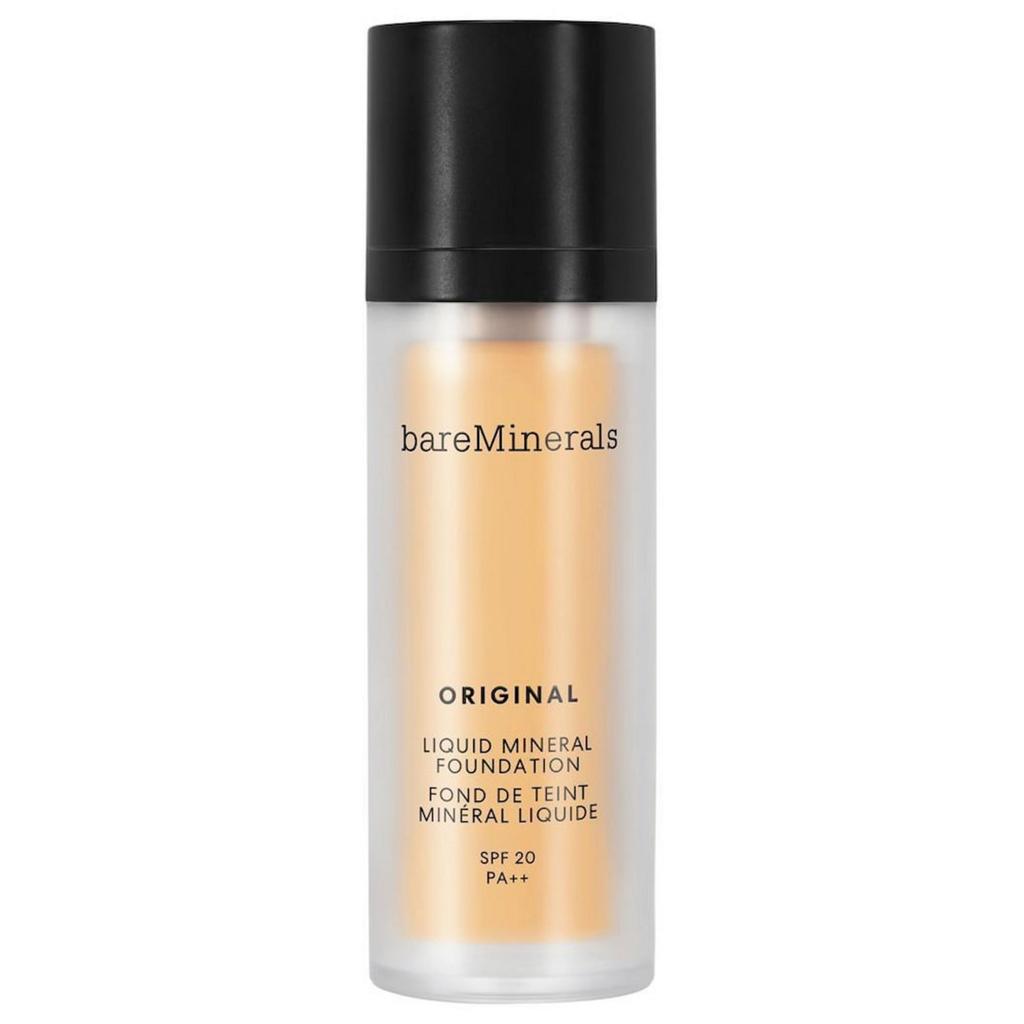 BareMinerals, Original Liquid Mineral, Luminous, Liquid Foundation, 14, Golden Medium, SPF 20, 30 ml
