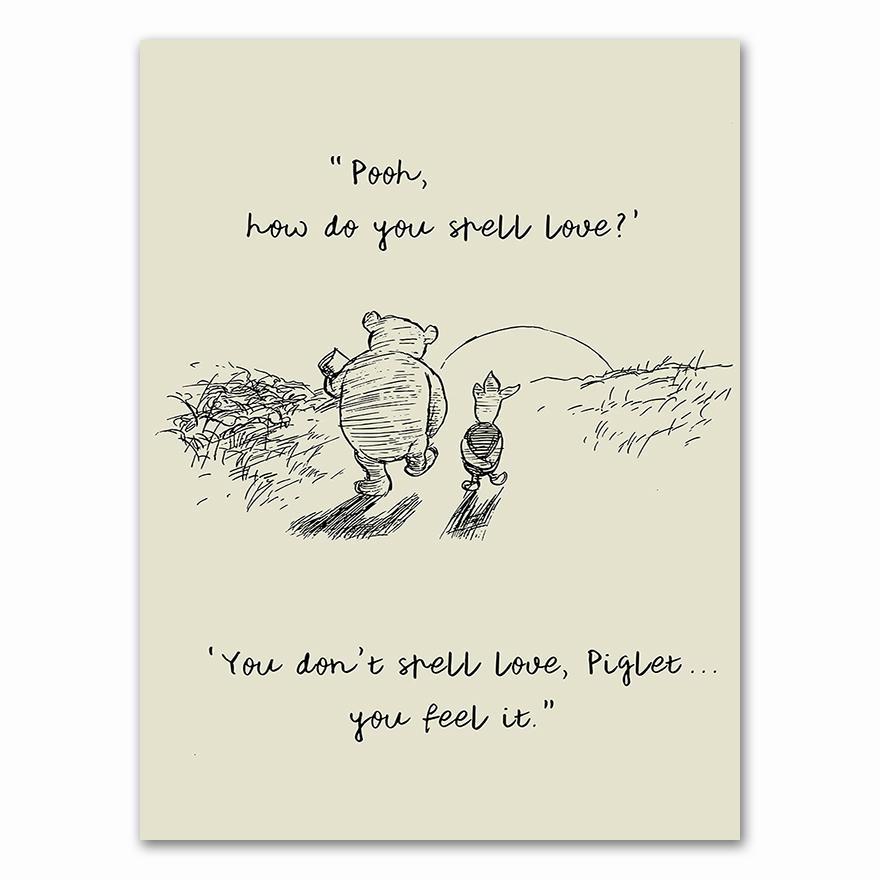 Bear cartoon simple family decorative painting  hight quality canvas painting Art Decor  No Frame