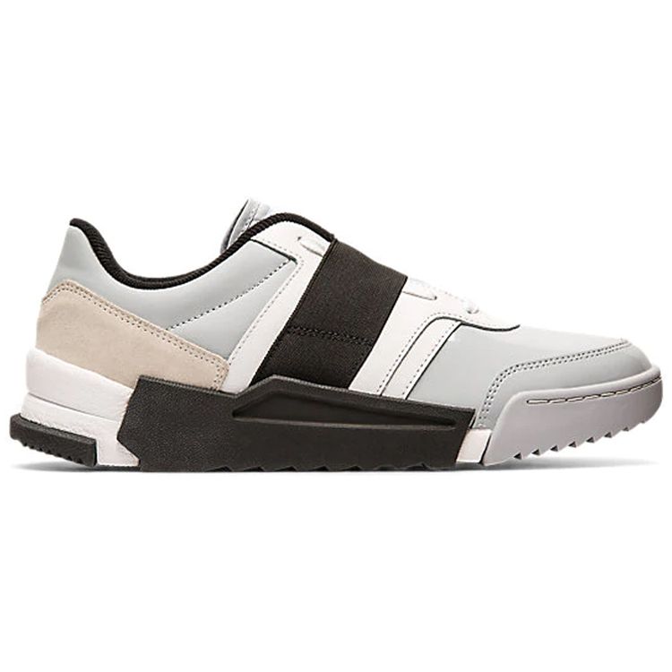 ONITSUKA TIGER D-Trainer Round Toe Lace-Up Shock Absorbing Slip-Resistant Durable Low-Top Casual Shoes Unisex Sneaker Black White Gray 1183A581-020