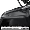 LUCKEASY for Tesla Model Y Launch 2025 2026 Juniper Rear Trunk Side Anti-Kick Pad Car Up Layer Coverage Protection Kit 2Pcs