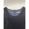JIL SANDER Navy wool sleeveless one-piece dress 36 NavyUsed