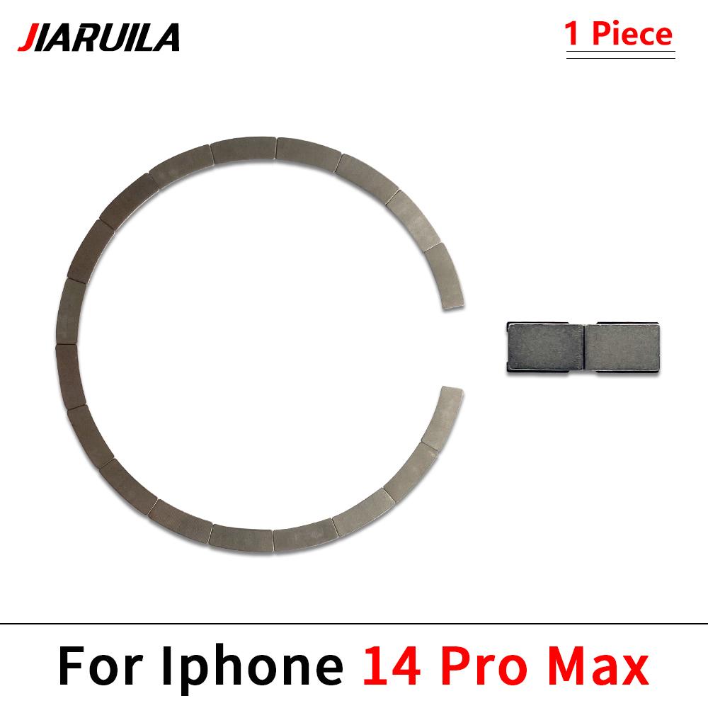11Pcs, For Wireless Charging Magnet Module For iPhone 17 Pro Air 11 11 Mini 11 Plus 16 Pro Max Back Housing Magnetic Metal Ring