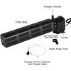 480 GPH Submersible Aquarium Internal Filter Pump for (Up To 160 Gallon) Fish and Turtle Tank and Pond with Chemical, Physical, and Biological