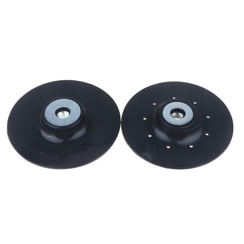 1 Pcs Sanding Disc Backing Pad Grinder Attachment For Angle Grinders Power Tools Accessories Dedicated Steel Paper Tray