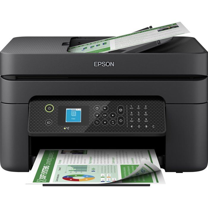 Non Communiqué Noir Epson Workforce Wf-2935Dwf - Imprimante Multifonctions - Couleur - Jet D'encre - 216 X 297 Mm (Original) - A4/Letter (Support) - Jusqu'à 10 Ppm (Impression) - 100 Feuilles - 33.6 Kbits/S - Usb 2.0, Wi-Fi(N) - Image 4