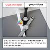 [Citizen] Q&Q SmileSolar Watch GROOVISIONS Solar Waterproof RP26J811 White