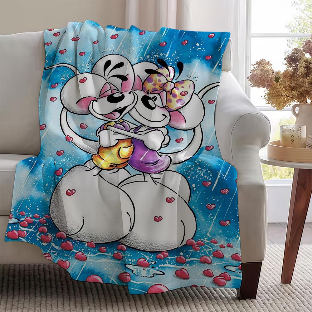 Decke Überwurf Super Gemütlich Plüsch Wohnzimmer Sofa Couch Kindlich Geburtstag Cartoon D-DiddlS-ES Niedliche Geschenke