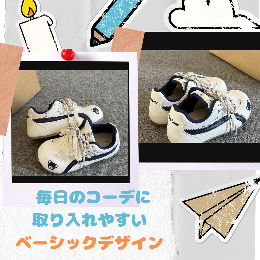 Lightweight Sneakers with Cushioned Comfortable for Daily Casual Simple Shoes Japanese Shoe Numerical [1/2plus] Women's Sole, Walking, (Navy, Size,