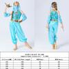 Kids Jasmine Princess Costume Halloween Party Indian Style Fantasy Dress Cosplay Outfit Girls