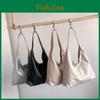 Stilvolle, geräumige Damen-Tragetasche 2023 – Trendige Retro-Schultertasche aus PU-Leder