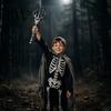 Durable Cosplay Spear Halloween Five-pronged Toy, Lightweight Handheld Plastic Five-tined Toy Fork, Weapon Props for Costume Party Stage Performance