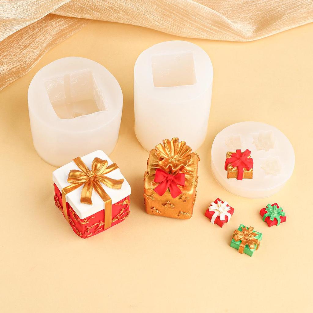 Bowknot 3D Embossed Silicone Mold for DIY Gift Box, Scented Candle, Plaster, and Diffuser Stone Crafting