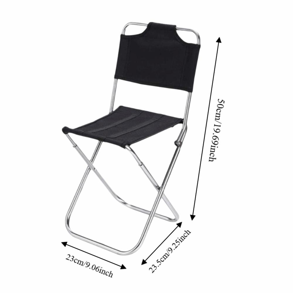 Aluminum Alloy Frame Fishing Chair Foldable Outdoor Chair Portable Camping Chair  Fishing