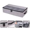 Clothing Storage Bag Made Of Cotton And Linen Washable Separated Dust-Proof Thickened Suitable For Moving Bed Bottom Storage Box