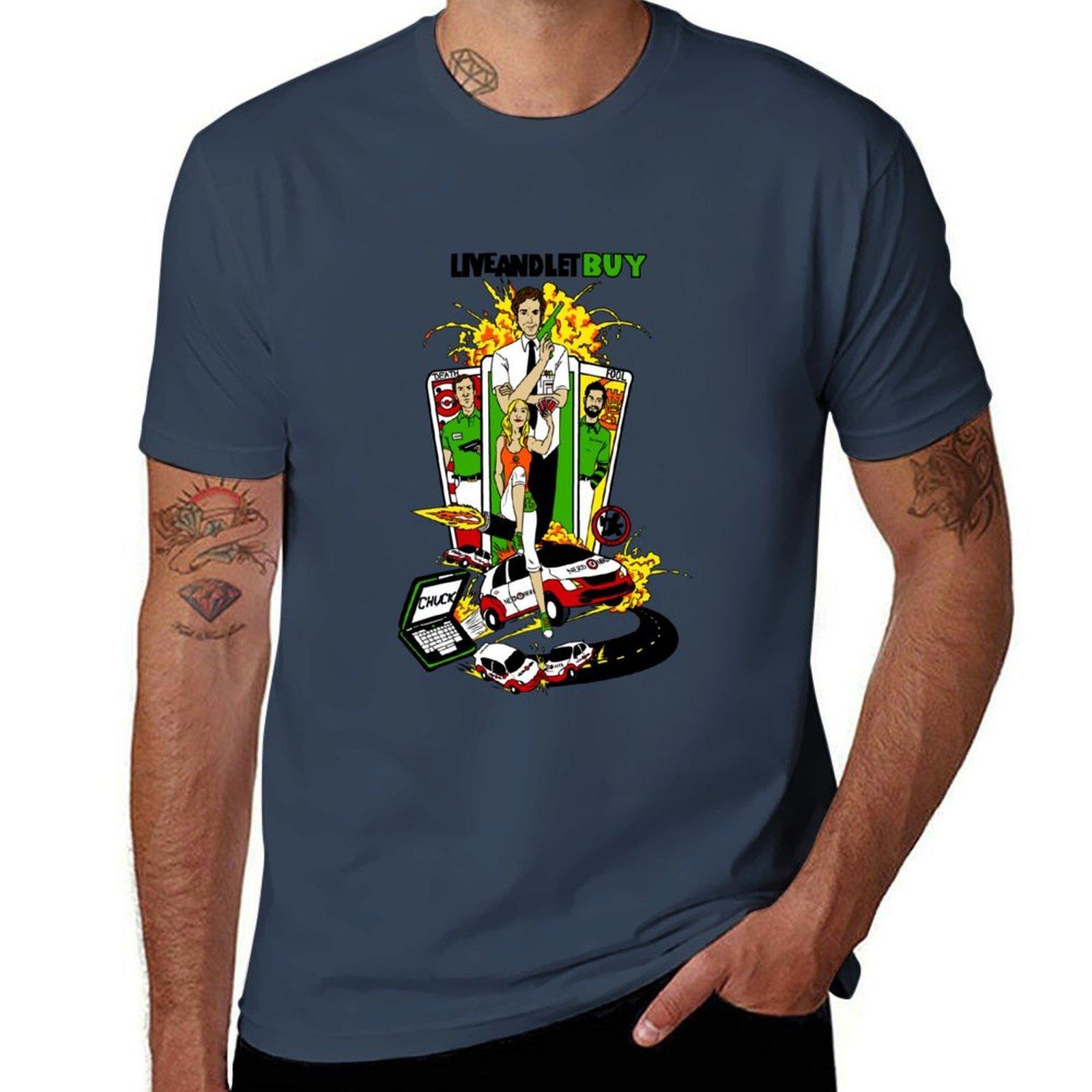 Live and Let Buy TShirt Christmas Theme Tee Top S