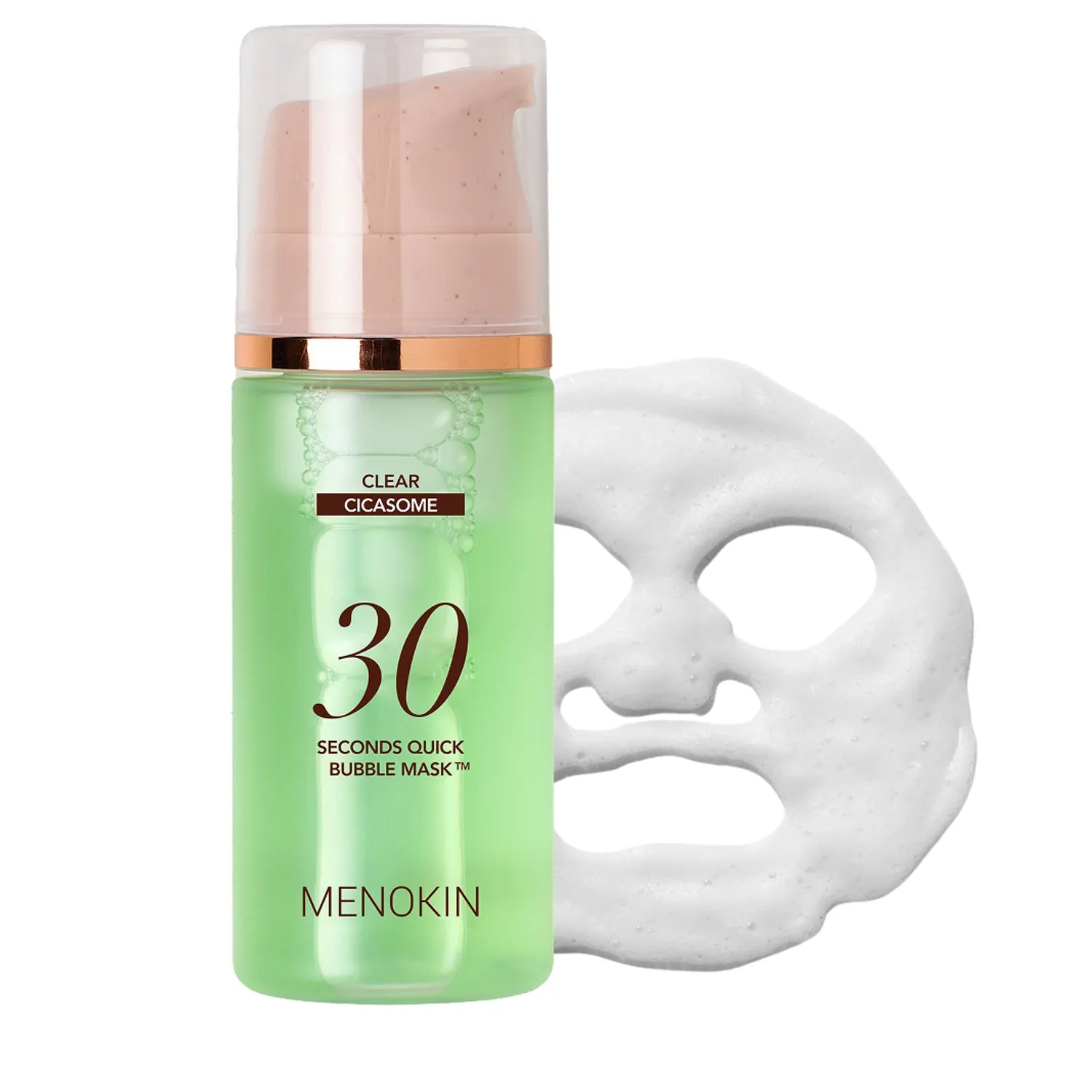 MENOKIN 30 Seconds Quick Bubble Mask Clear 95ml 95ml