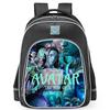Zaino Periferico Serie Avatar3 Striscia Riflettente Zaino Scolastico