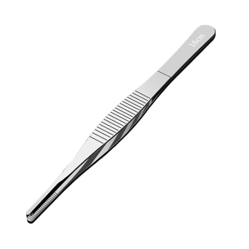 Precision Tweezers Stainless Steel Straight Tweezers for Electronics Laboratory