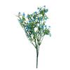 Artificial Gypsophila Flowers Maintenance-Free Faux Flowers Realistic Fake Flowers with Flexible Stems for Home Wedding Party Decor Flower Arrangement