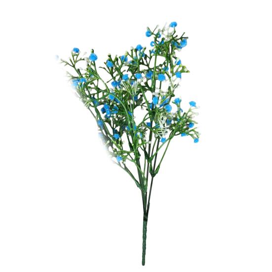

Artificial Gypsophila Flowers Maintenance-Free Faux Flowers Realistic Fake Flowers with Flexible Stems for Home Wedding Party Decor Flower Arrangement темно-синий