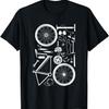 Bike Parts - Downhill Rider Mountainbike MTB Cycling T-Shirt